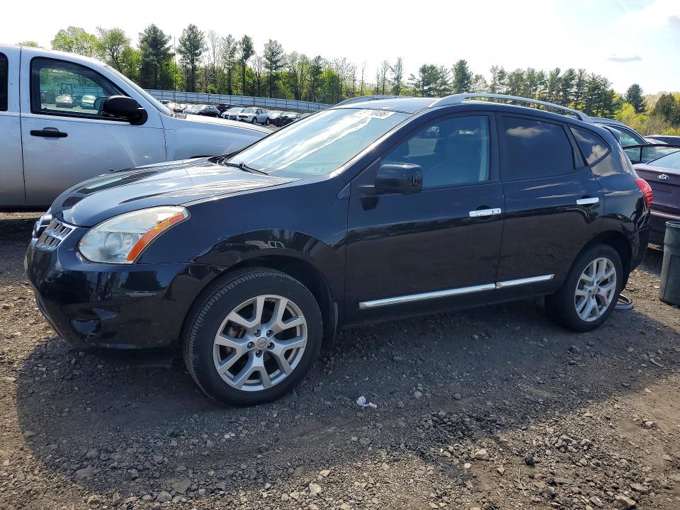 51000496 :رقم المزاد ، JN8AS5MV0DW654246 vin ، 2013 Nissan Rogue مزاد بيع