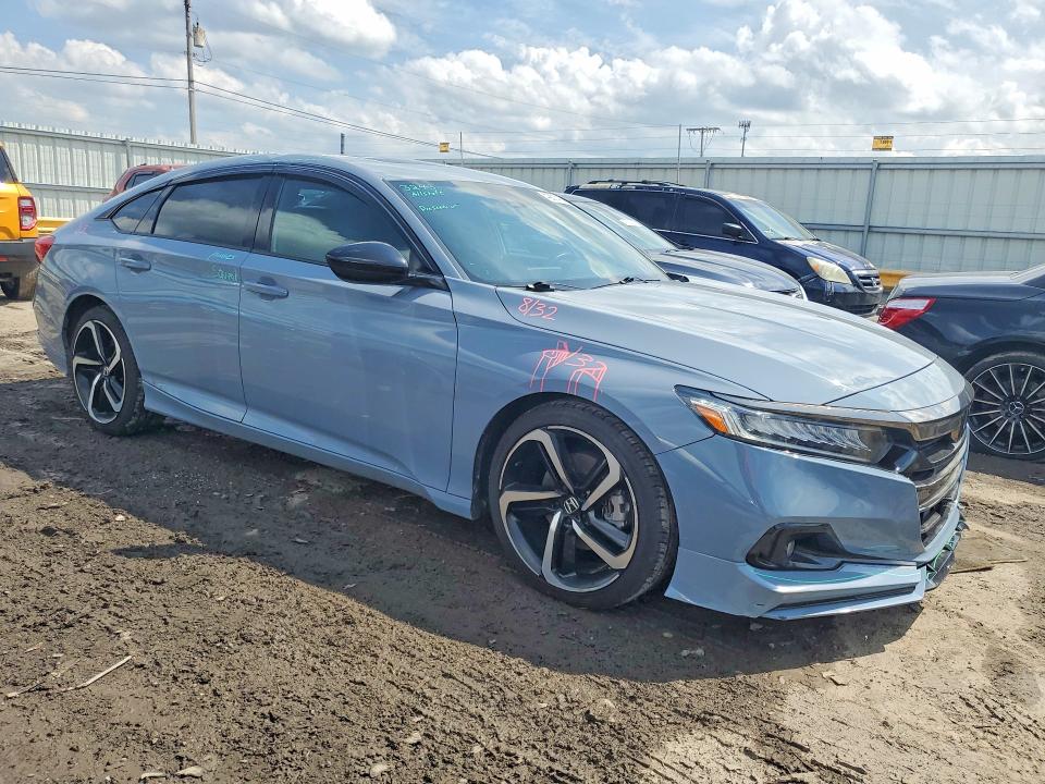 Продажа на аукционе авто 2021 Honda Accord, vin: 1HGCV2F31MA012882, номер лота: 49014286