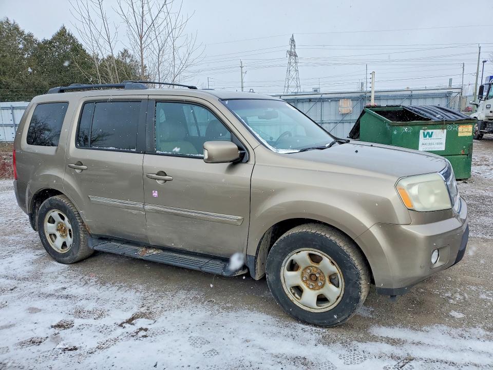 2010 Honda Truck/van Pilot Touring 4dr 4w მანქანა იყიდება აუქციონზე, vin: 5FNYF4H95AB504753, აუქციონის ნომერი: 48629096
