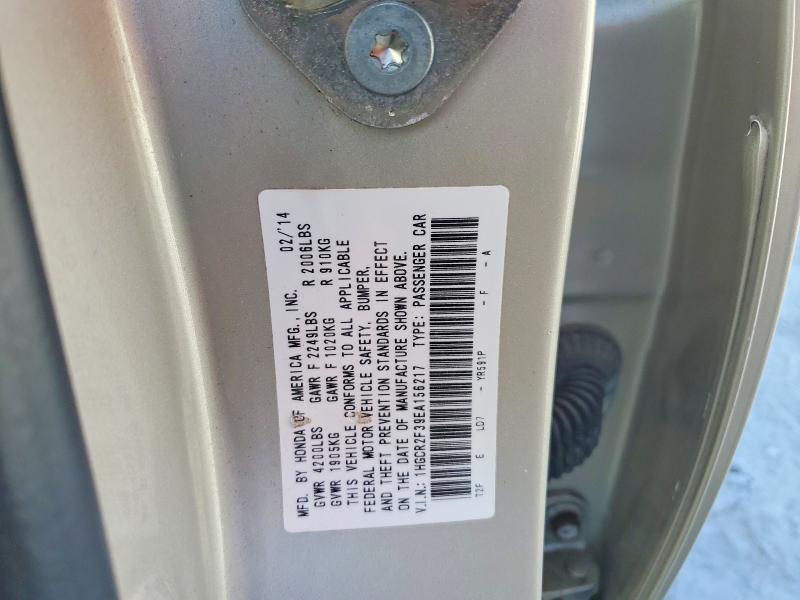 Aukcja sprzedaży 2014 Honda Accord, vin: 1HGCR2F39EA156217, numer aukcji: 50253606