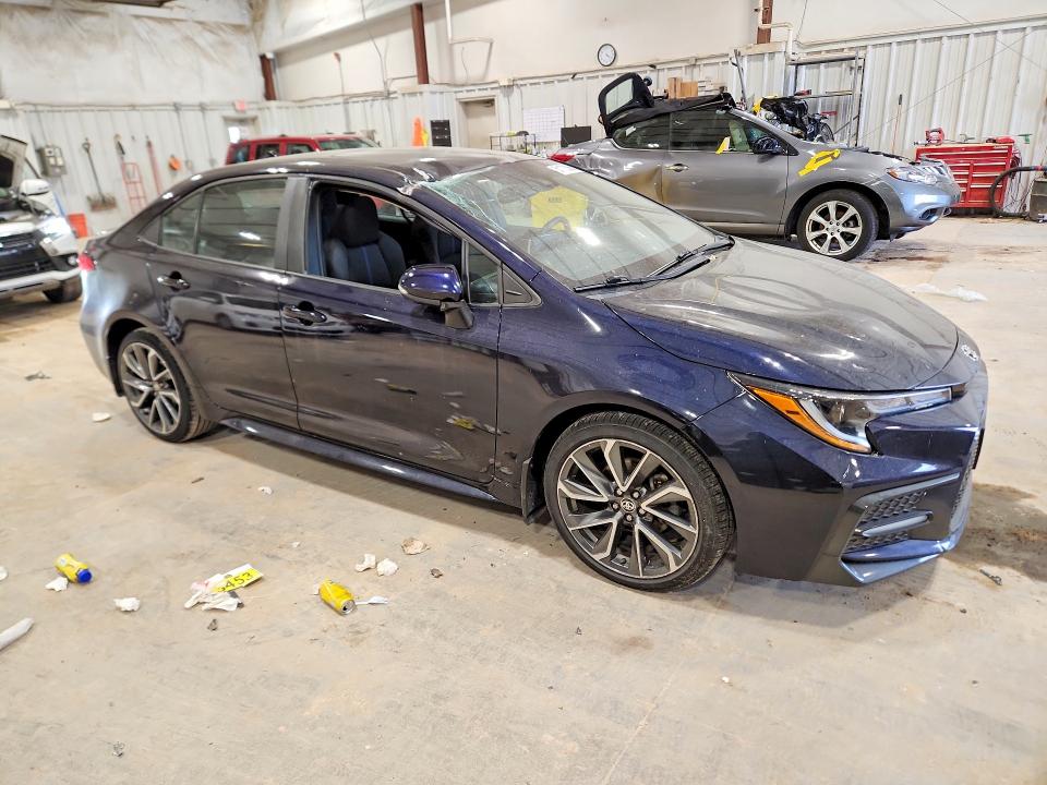 2021 Toyota Corolla მანქანა იყიდება აუქციონზე, vin: 5YFP4MCE0MP080784, აუქციონის ნომერი: 51173366