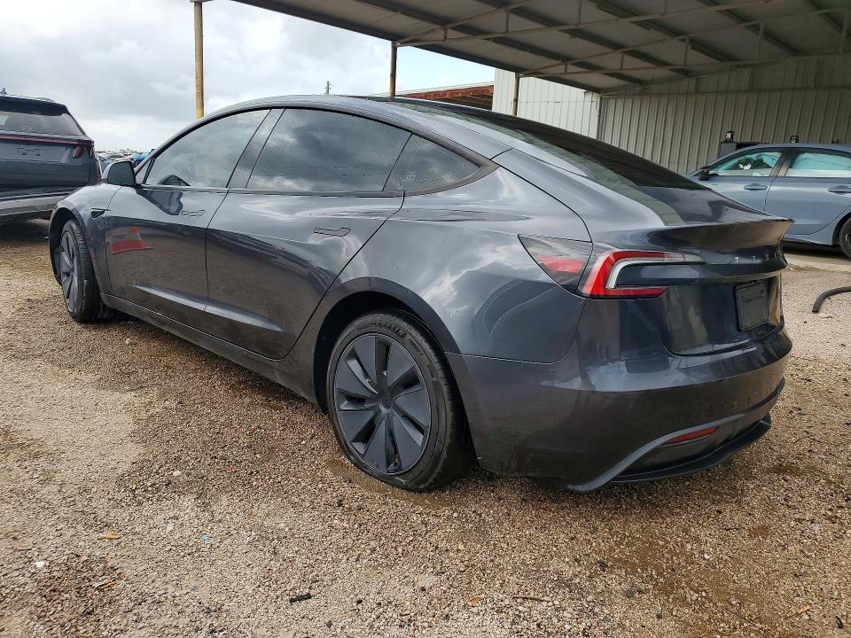 2025 Tesla Model 3 მანქანა იყიდება აუქციონზე, vin: 5YJ3E1EA8SF007711, აუქციონის ნომერი: 46056246
