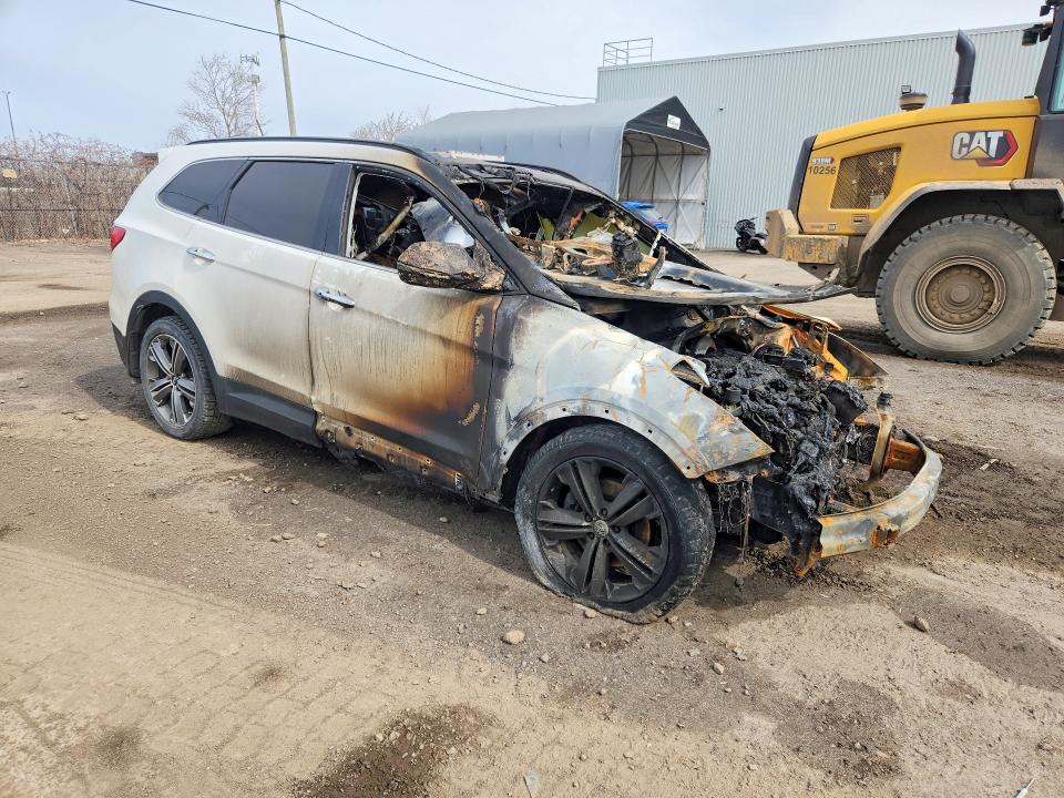 2015 Hyundai Santa Fe მანქანა იყიდება აუქციონზე, vin: KM8SNDHFXFU100369, აუქციონის ნომერი: 50146436