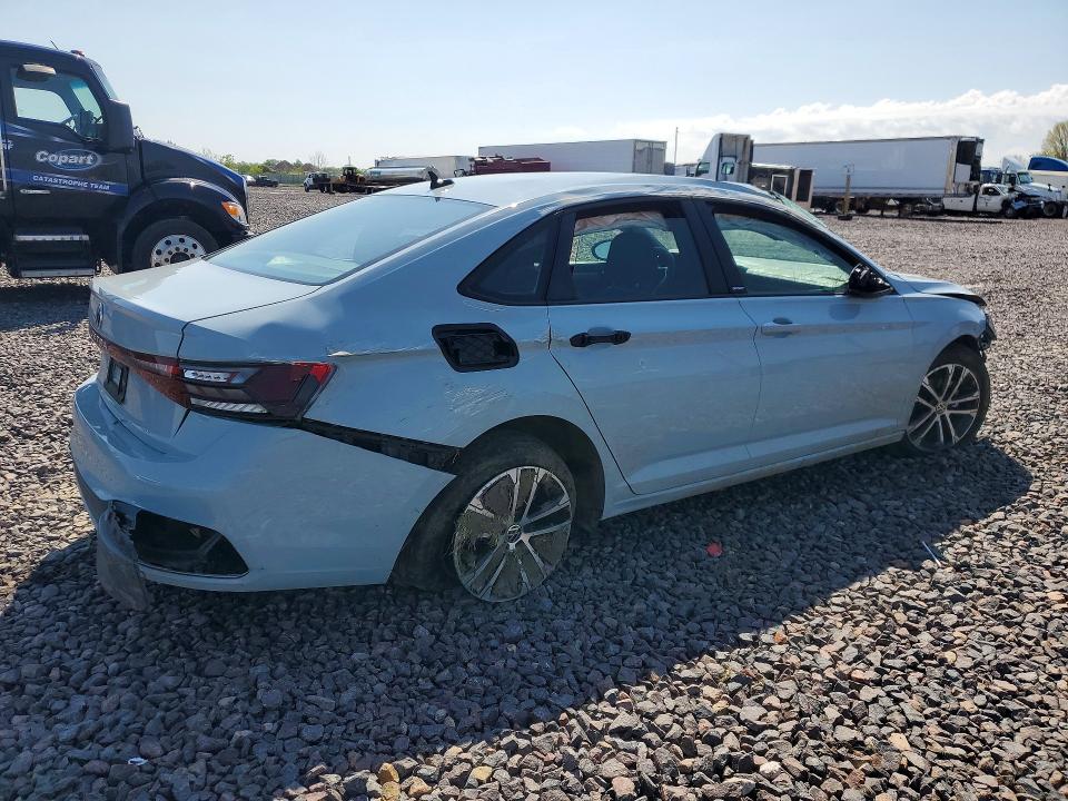 50783036 :رقم المزاد ، 3VWBX7BU2SM035438 vin ، 2025 Volkswagen Jetta مزاد بيع