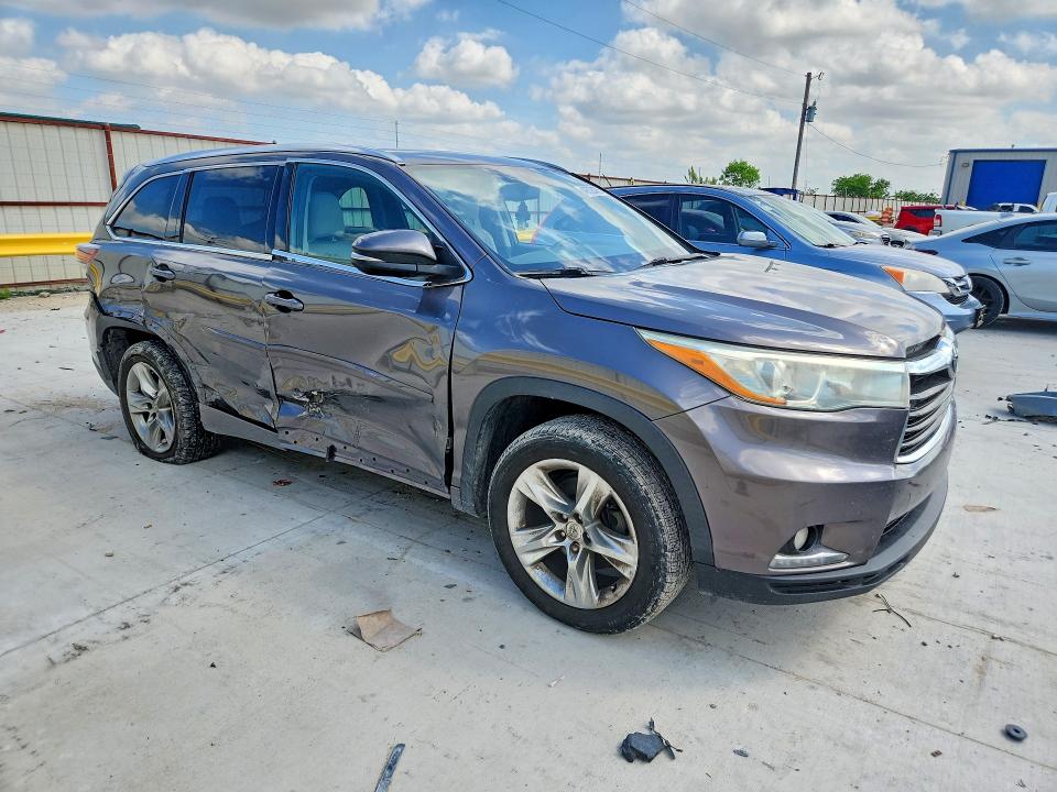 2015 Toyota Highlander მანქანა იყიდება აუქციონზე, vin: 5TDYKRFH3FS081354, აუქციონის ნომერი: 49720476