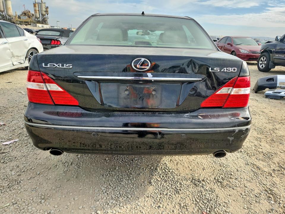 2005 Lexus Ls 430 მანქანა იყიდება აუქციონზე, vin: JTHBN36F055009748, აუქციონის ნომერი: 48691196
