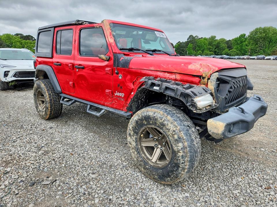 Продажа на аукционе авто 2019 Jeep Wrangler Unlimited, vin: 1C4HJXDG1KW646387, номер лота: 51567966