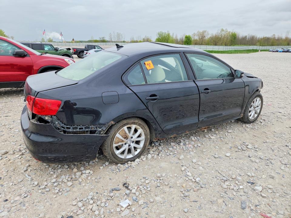 2011 Volkswagen Jetta მანქანა იყიდება აუქციონზე, vin: 3VWDZ7AJ4BM397541, აუქციონის ნომერი: 51675806