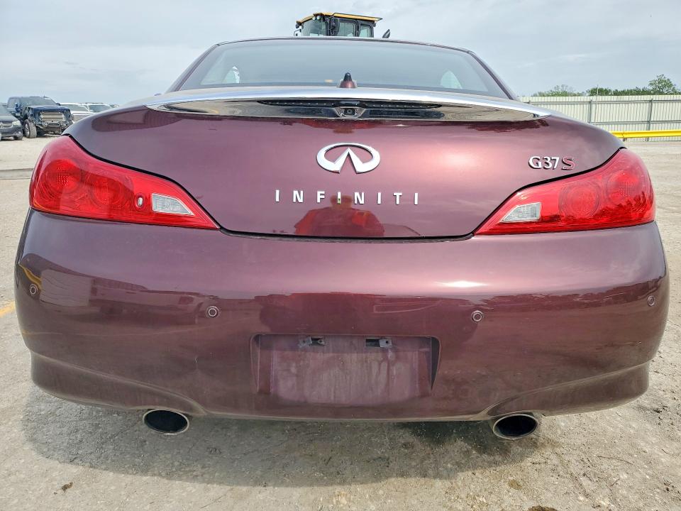 49946296 :رقم المزاد ، JN1CV6FE8AM353586 vin ، 2010 Infiniti G37 Convertible مزاد بيع
