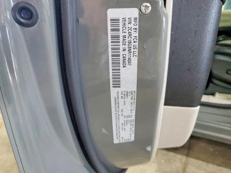 Aukcja sprzedaży 2022 Chrysler Pacifica, vin: 2C4RC1BG8NR114047, numer aukcji: 50140726