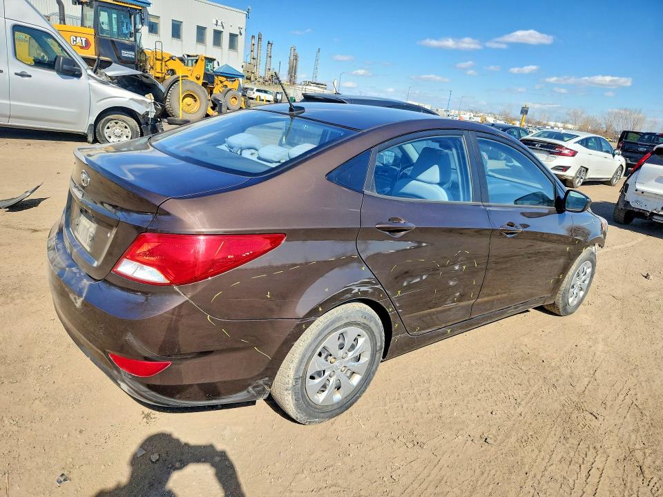 2016 Hyundai Accent მანქანა იყიდება აუქციონზე, vin: KMHCT4AE3GU121920, აუქციონის ნომერი: 51106976