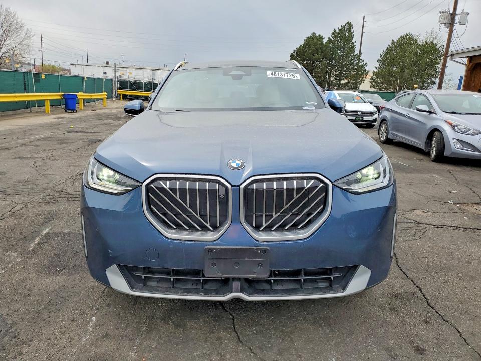 48137726 :رقم المزاد ، 5UX53GP09S9Y53957 vin ، 2025 Bmw X3 مزاد بيع