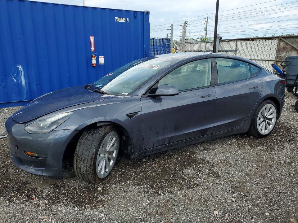 50857786 :رقم المزاد ، 5YJ3E1EA2NF290286 vin ، 2022 Tesla Model 3 مزاد بيع
