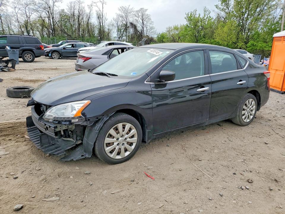 49285146 :رقم المزاد ، 3N1AB7AP1EY323427 vin ، 2014 Nissan Sentra مزاد بيع