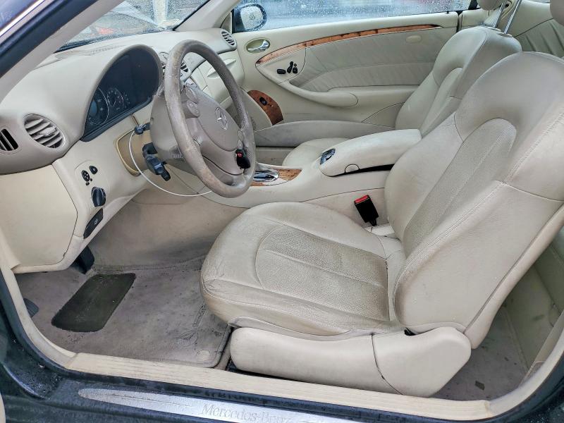 2004 Mercedes-benz Clk მანქანა იყიდება აუქციონზე, vin: WDBTJ65J54F072232, აუქციონის ნომერი: 50606576