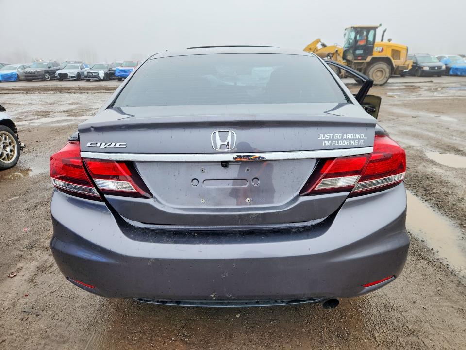 49114776 :رقم المزاد ، 2HGFB2E52FH017828 vin ، 2015 Honda Civic Ex 4dr مزاد بيع