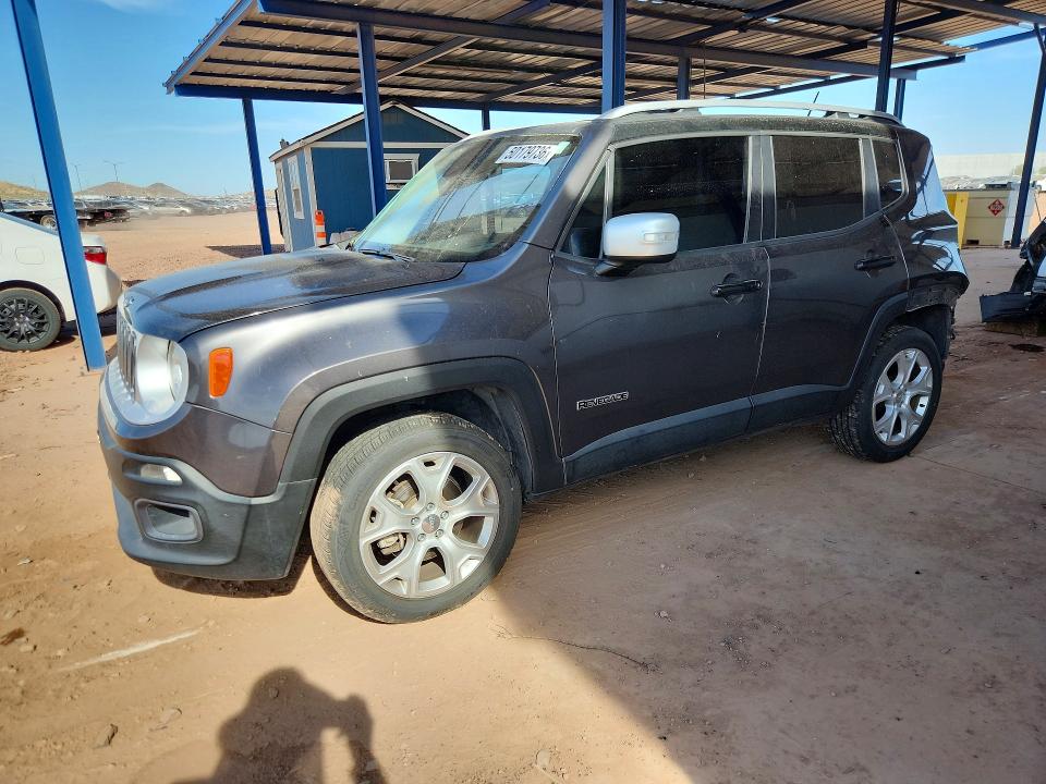 Aukcja sprzedaży 2016 Jeep Renegade, vin: ZACCJBDT5GPD39416, numer aukcji: 50179736