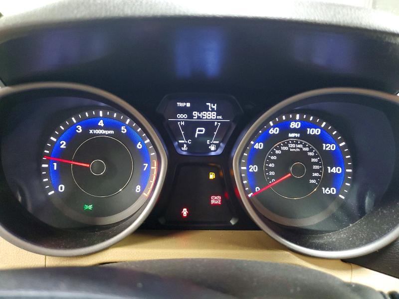 2011 Hyundai Elantra მანქანა იყიდება აუქციონზე, vin: KMHDH4AE0BU099423, აუქციონის ნომერი: 49595436