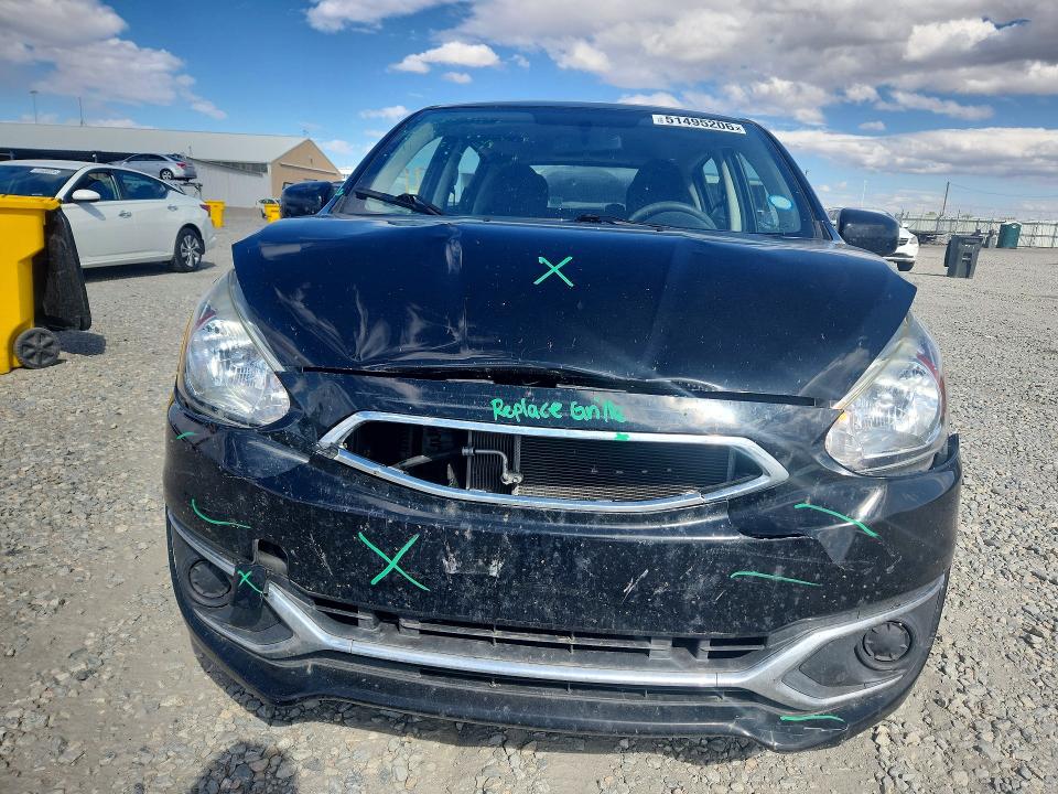 51495206 :رقم المزاد ، ML32A3HJ2KH013893 vin ، 2019 Mitsubishi Mirage مزاد بيع