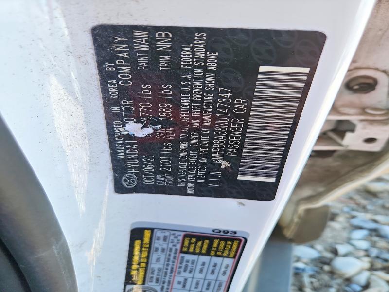 Продажа на аукционе авто 2022 Hyundai Venue, vin: KMHRB8A38NU147347, номер лота: 50191136