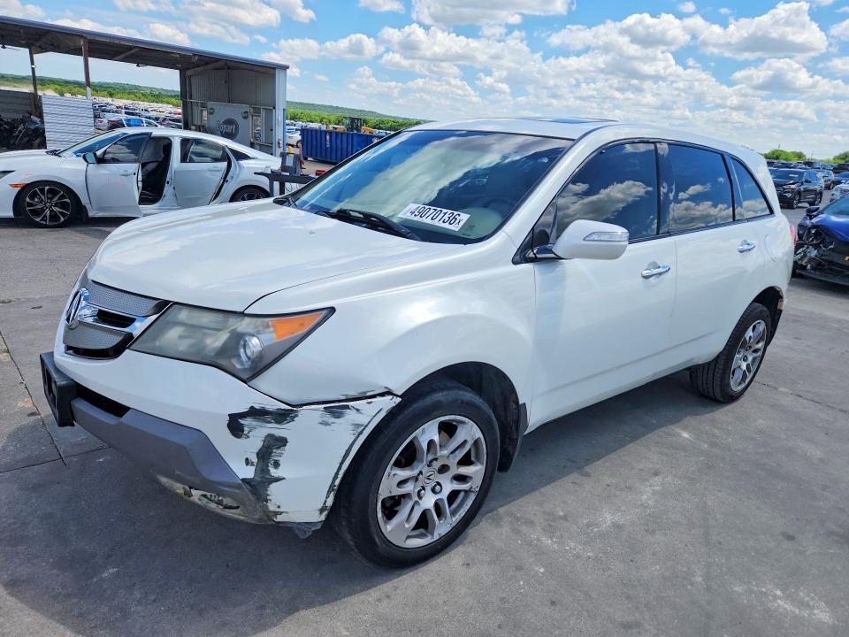 Aukcja sprzedaży 2008 Acura Mdx, vin: 2HNYD28248H536234, numer aukcji: 49070136