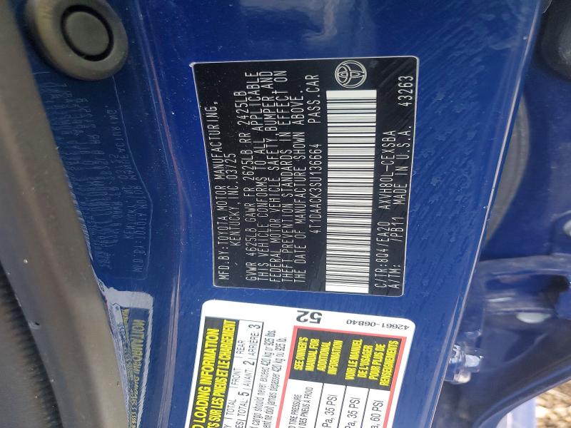 Продажа на аукционе авто 2025 Toyota Camry, vin: 4T1DAACK3SU136664, номер лота: 49822296