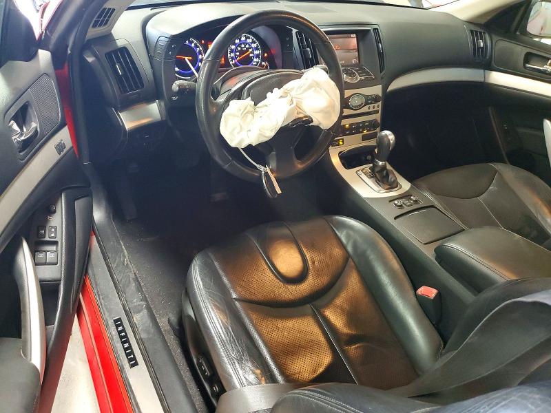 50672596 :رقم المزاد ، JNKCV64F49M654911 vin ، 2009 Infiniti G37 Coupe مزاد بيع