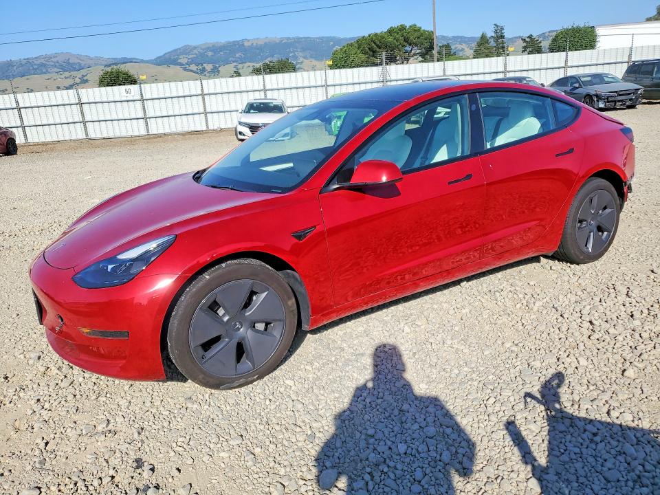 Aukcja sprzedaży 2022 Tesla Model 3, vin: 5YJ3E1EA0NF345169, numer aukcji: 48814076