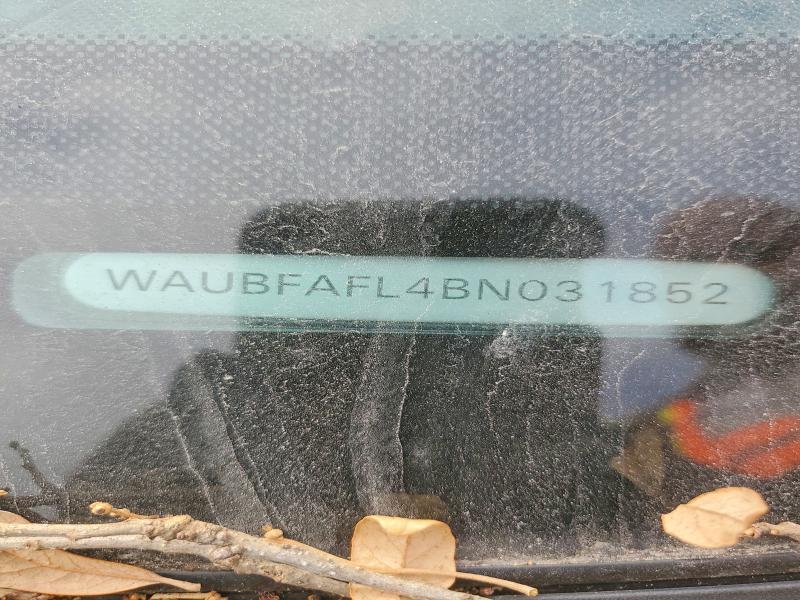 50336166 :رقم المزاد ، WAUBFAFL4BN031852 vin ، 2011 Audi A4 مزاد بيع
