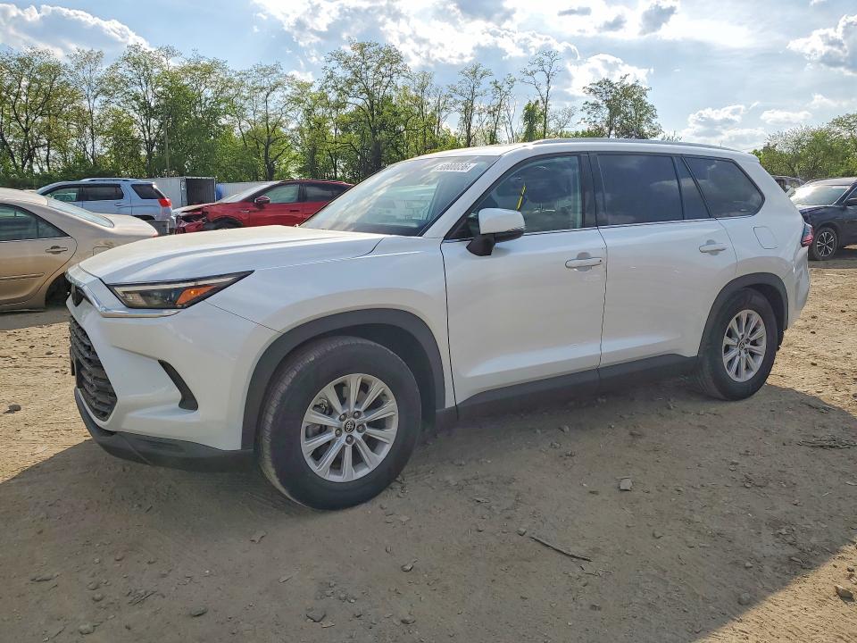 50800036 :رقم المزاد ، 5TDAAAA52SS032840 vin ، 2025 Toyota Grand Highlander مزاد بيع