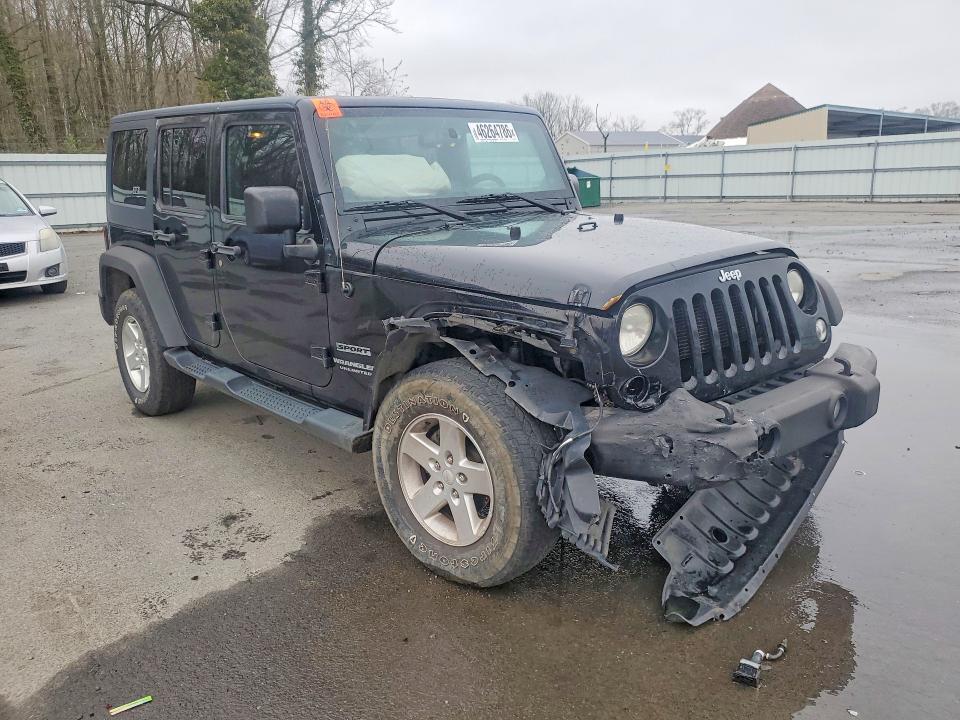 2014 Jeep Wrangler Unlimited მანქანა იყიდება აუქციონზე, vin: 1C4HJWDG7EL176978, აუქციონის ნომერი: 46264786