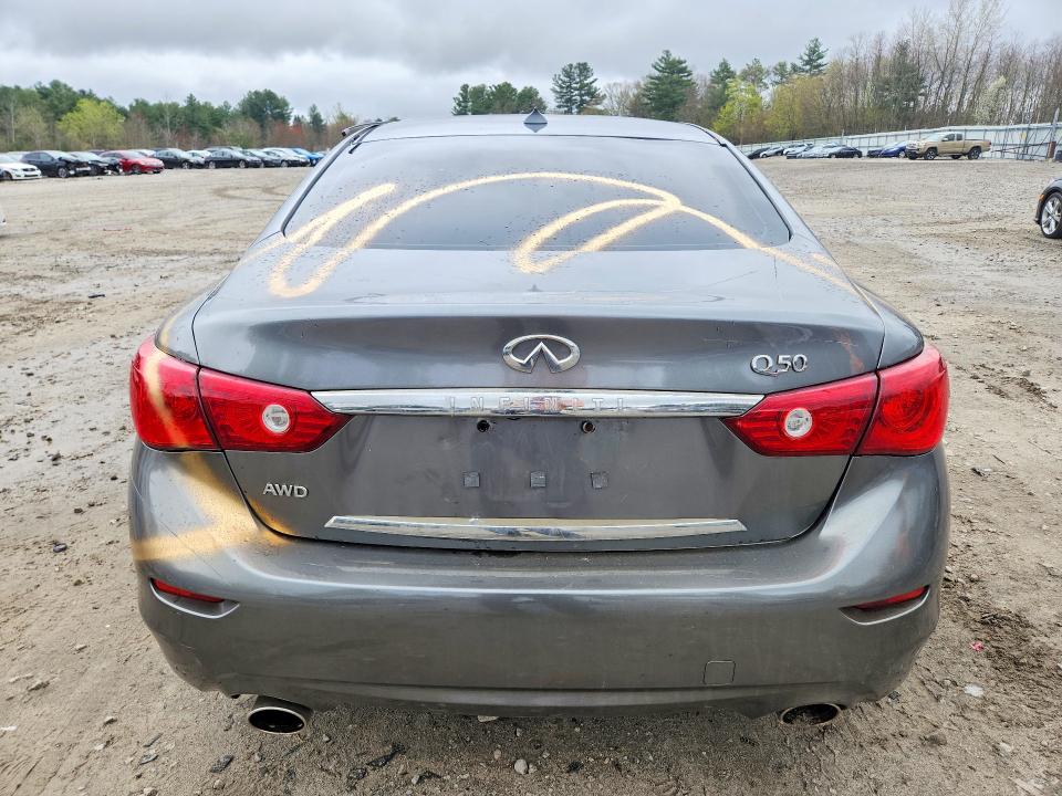 50271026 :رقم المزاد ، JN1BV7AR5FM417425 vin ، 2015 Infiniti Q50 مزاد بيع