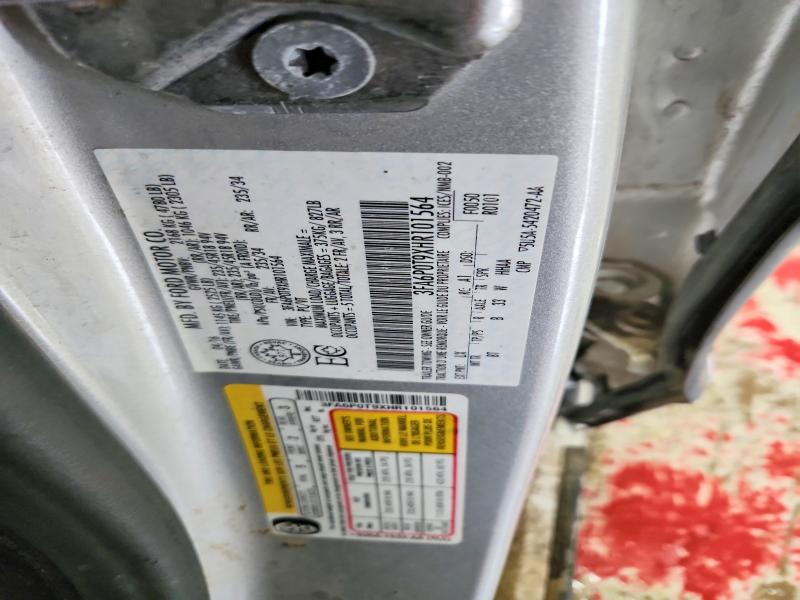 51709216 :رقم المزاد ، 3FA6P0T9XHR101564 vin ، 2017 Ford Fusion مزاد بيع