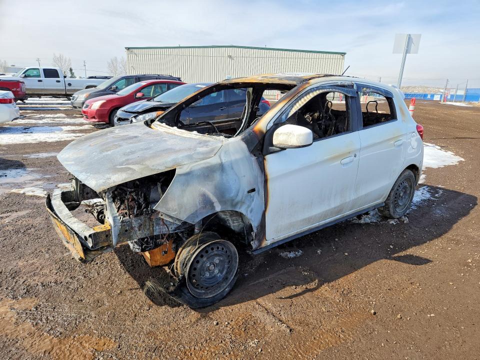 2018 Mitsubishi Mirage მანქანა იყიდება აუქციონზე, vin: ML32A3HJ7JH003942, აუქციონის ნომერი: 48464696