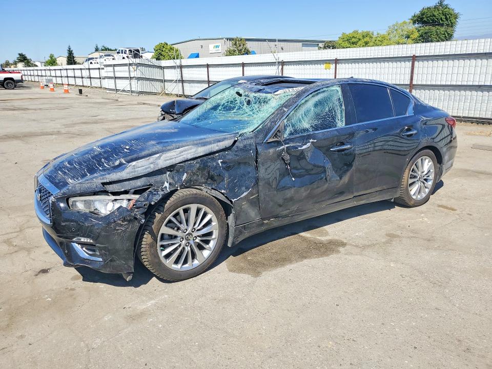 49052686 :رقم المزاد ، JN1EV7BP1MM706597 vin ، 2021 Infiniti Q50 مزاد بيع