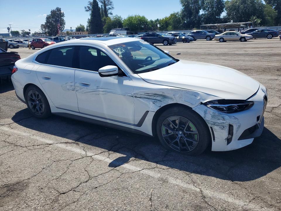 49947596 :رقم المزاد ، WBY43AW08RFT38485 vin ، 2024 Bmw I4 مزاد بيع