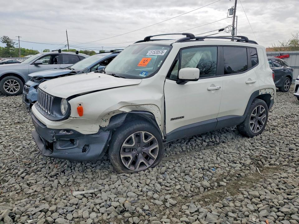 Aukcja sprzedaży 2016 Jeep Renegade, vin: ZACCJBBT0GPE27809, numer aukcji: 51520576