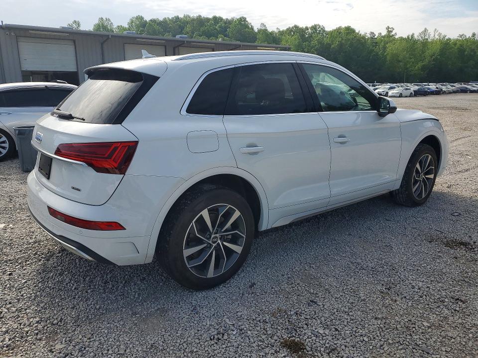 Продаж на аукціоні авто 2021 Audi Q5, vin: WA1BAAFY6M2059387, номер лоту: 50848876