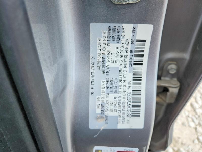 48487866 :رقم المزاد ، JM3TB2DA5F0452337 vin ، 2015 Mazda Cx-9 مزاد بيع