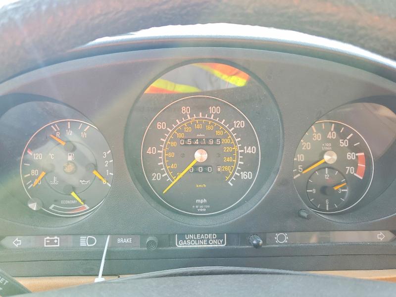 48091006 :رقم المزاد ، WDB1070461A008838 vin ، 1984 Mercedes Benz 500 مزاد بيع