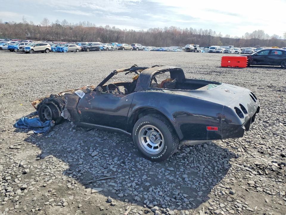 1978 Chev Corvette მანქანა იყიდება აუქციონზე, vin: 1Z87L8S400848, აუქციონის ნომერი: 48608376