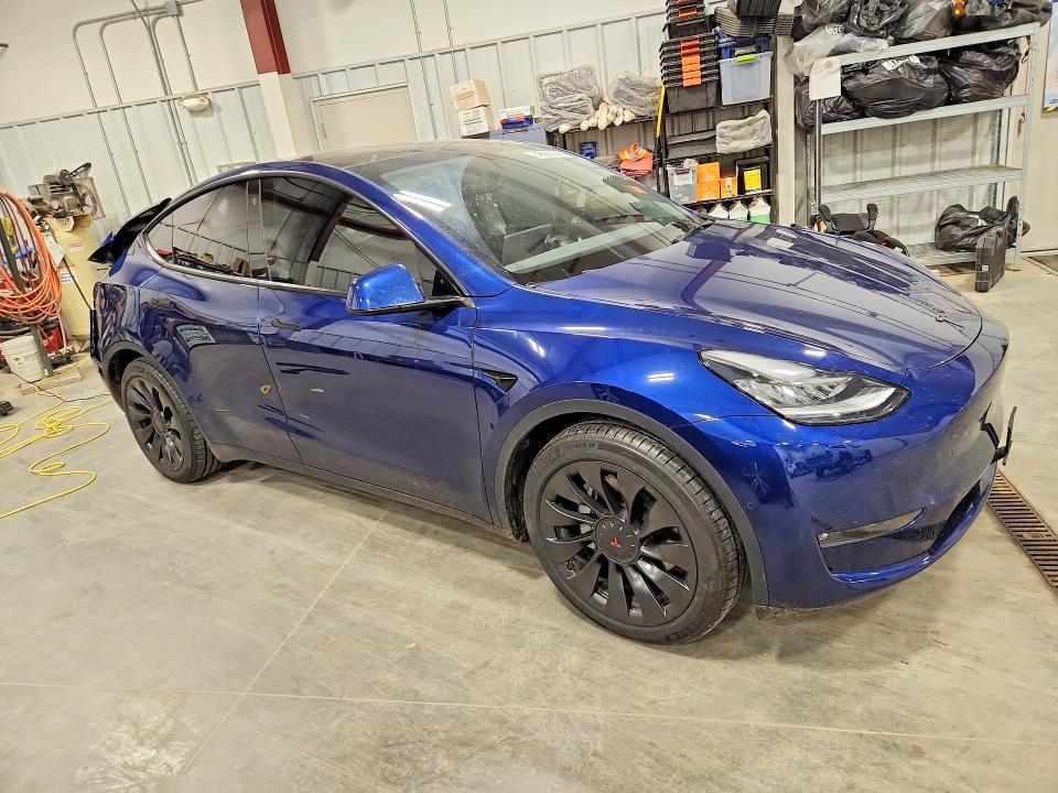 Продаж на аукціоні авто 2021 Tesla Model Y, vin: 5YJYGAEE7MF297672, номер лоту: 48562346