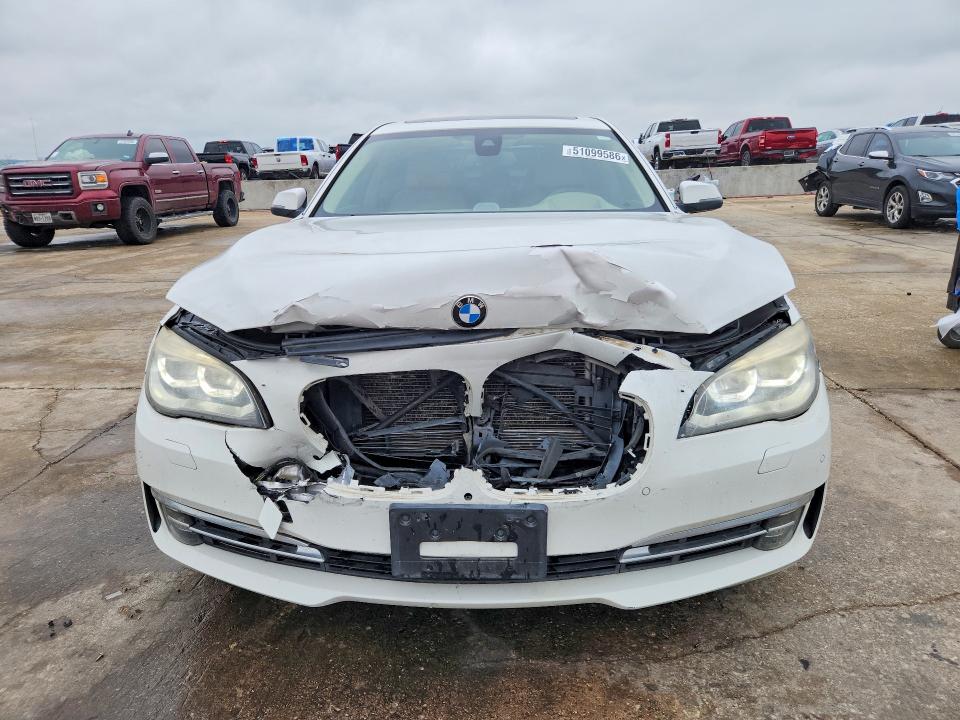 2013 Bmw 5 Series 550i Rwd მანქანა იყიდება აუქციონზე, vin: WBAYE8C57DDE22260, აუქციონის ნომერი: 51099586