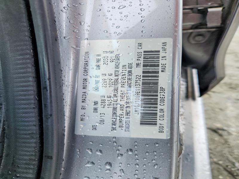 Aukcja sprzedaży 2014 Mazda 6, vin: JM1GJ1U69E1137522, numer aukcji: 51547056