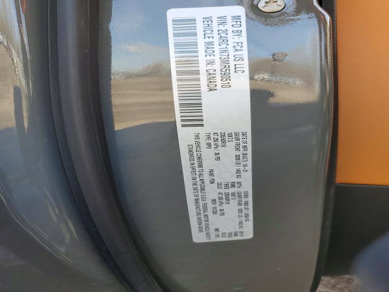 49656546 :رقم المزاد ، 2C4RC1N73MR590510 vin ، 2021 Chrysler Pacifica مزاد بيع