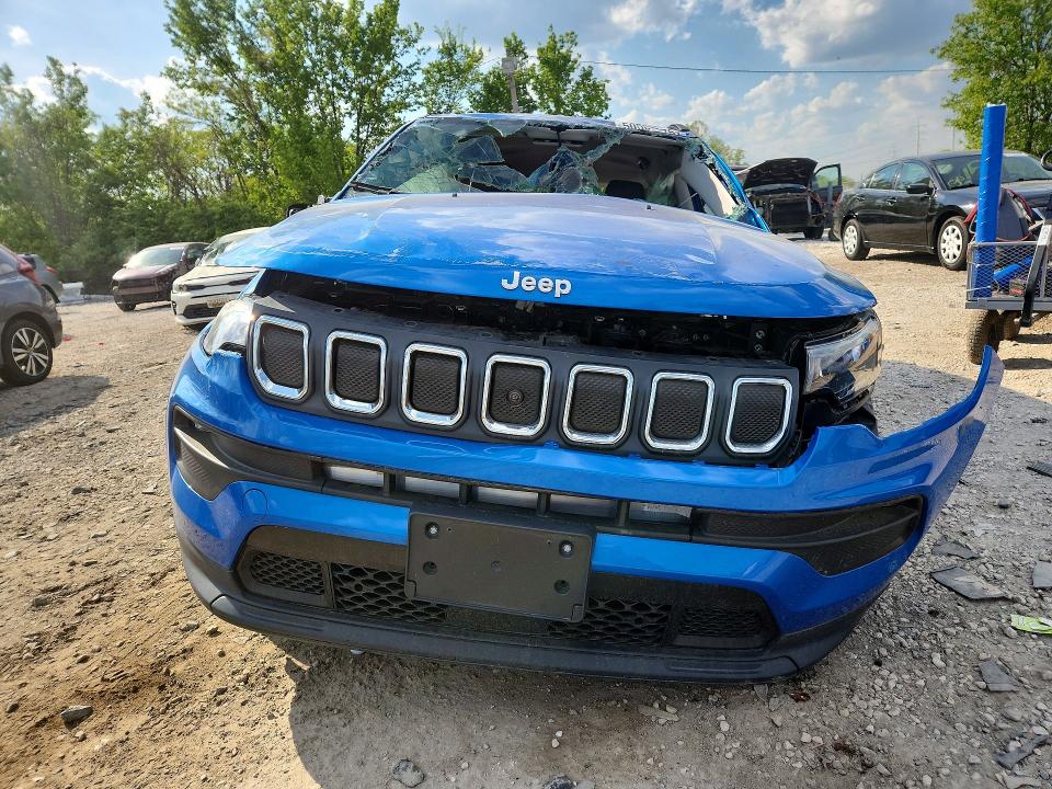 Aukcja sprzedaży 2022 Jeep Compass, vin: 3C4NJCBB2NT189182, numer aukcji: 50567276