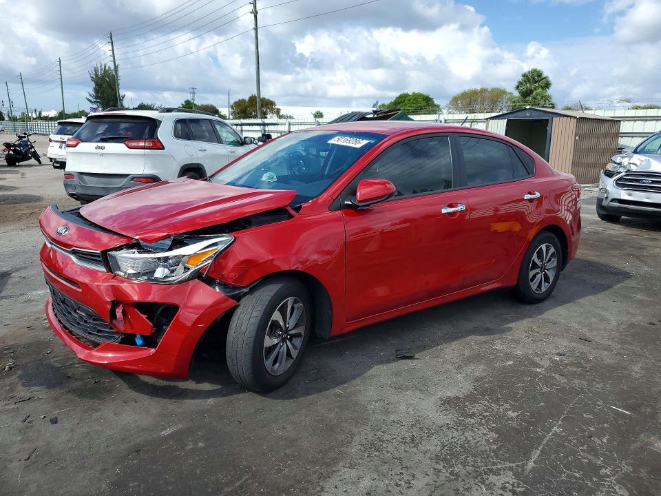 2021 Kia Rio მანქანა იყიდება აუქციონზე, vin: 3KPA24AD0ME397553, აუქციონის ნომერი: 50169286