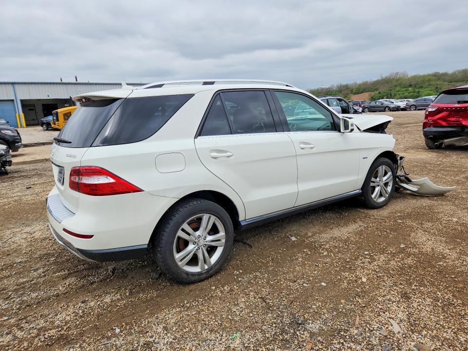 50749566 :رقم المزاد ، 4JGDA2EB7CA000978 vin ، 2012 Mercedes-benz Ml مزاد بيع