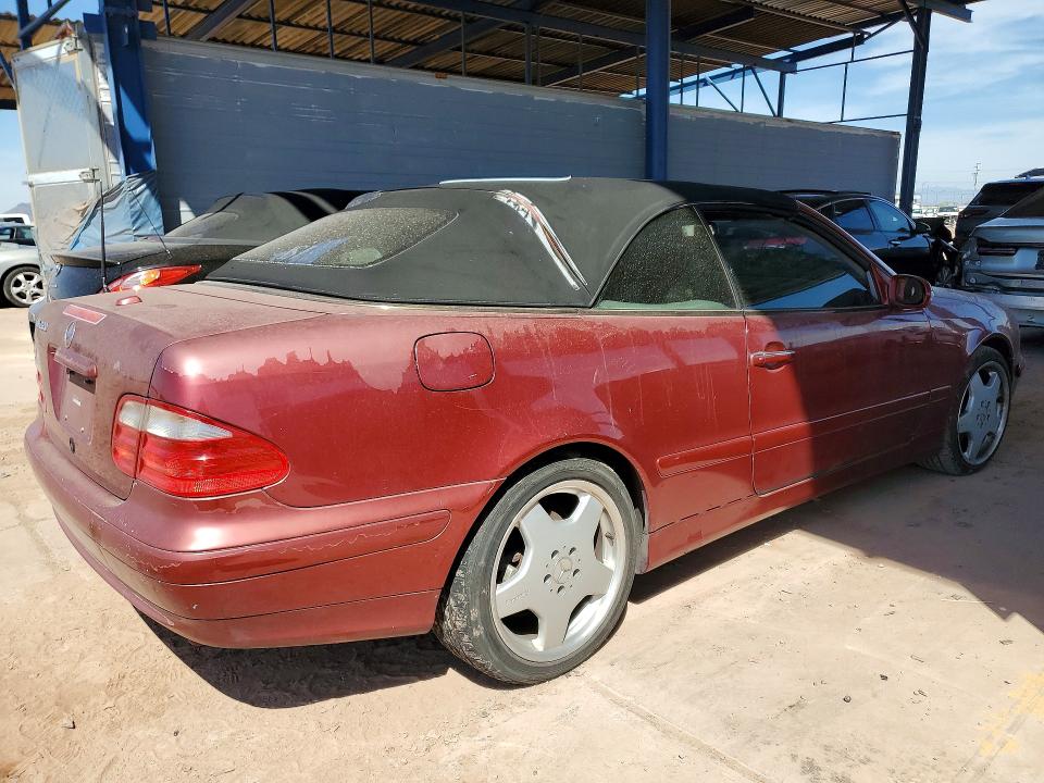 Продажа на аукционе авто 2003 Mercedes-benz Clk-class, vin: WDBLK65G33T142554, номер лота: 48365186