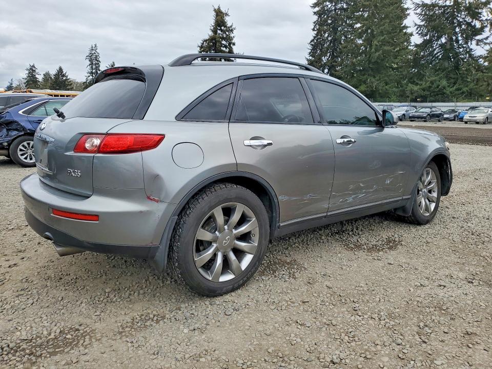 51344986 :رقم المزاد ، JNRAS08W45X219341 vin ، 2005 Infiniti Fx35 مزاد بيع